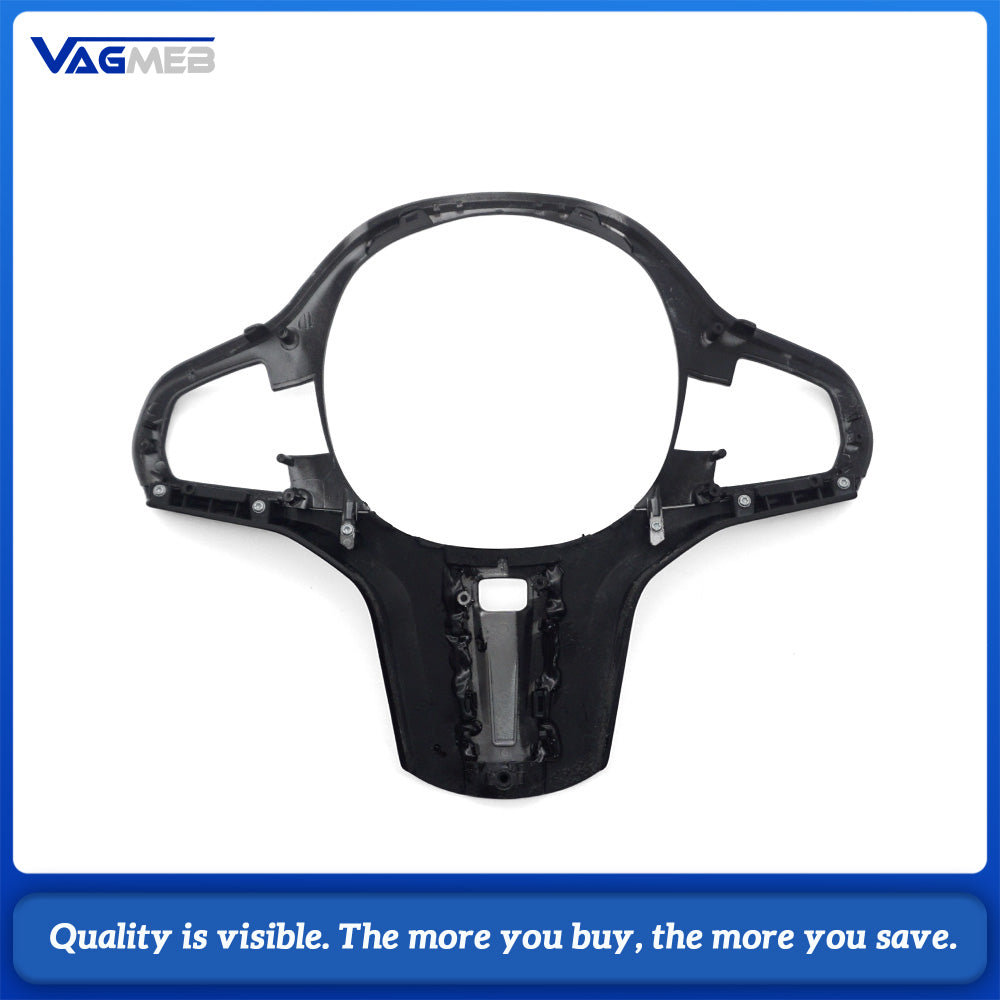 arbon Fiber Car Steering Wheel Panel Decoration Cover Trim For BMW 3 4 5 6 8 Series G20 G22 G26 G29 G30 G32 G15 G16 G01 G06