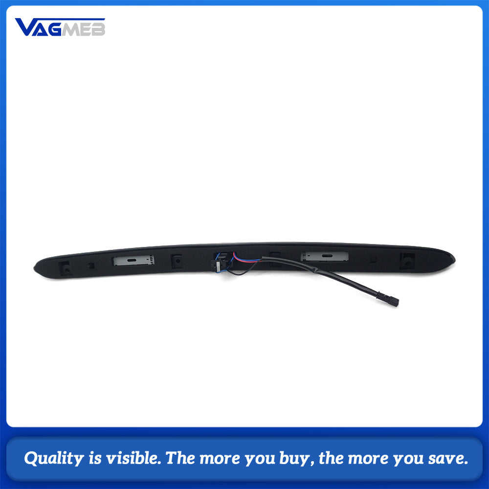 Rear Tailgate Handle Trim With Release Button & License Plate Light 51137170966 51137171699 For BMW 3 Series E46 Sedan Touring Coupe