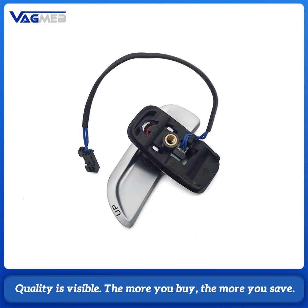 Electroplated Silver AMG Shift Paddle 809 Style Steering Wheel Shifter Replacement For Mercedes