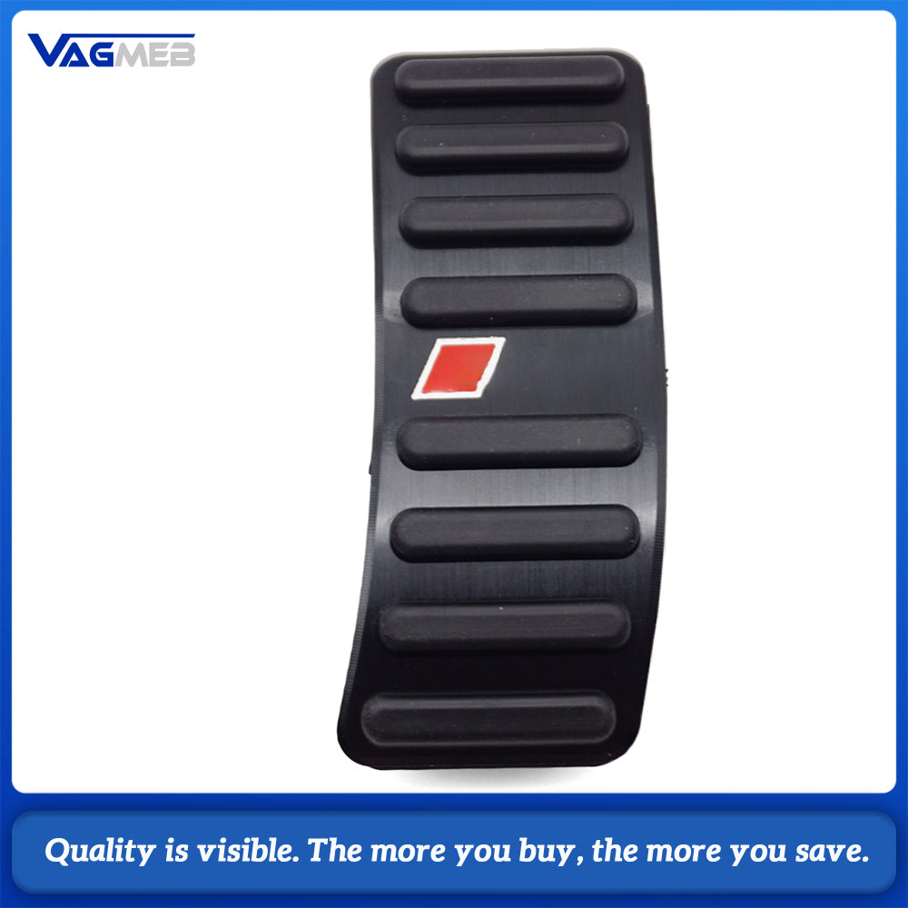 Brushed red, brushed black, red carbon fibre accelerator pedal for Audi A4 accelerator pedal S LINE
