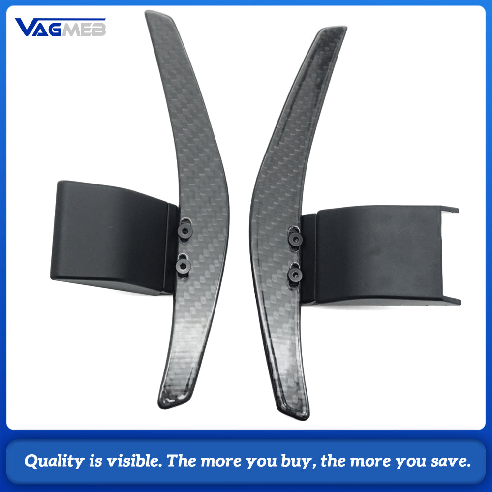 Carbon Fiber UpDown Shift Paddles Steering Wheel Accessories for BMW F36F21F22F32F30F02F80F11F06F20F23M3 M4 Models