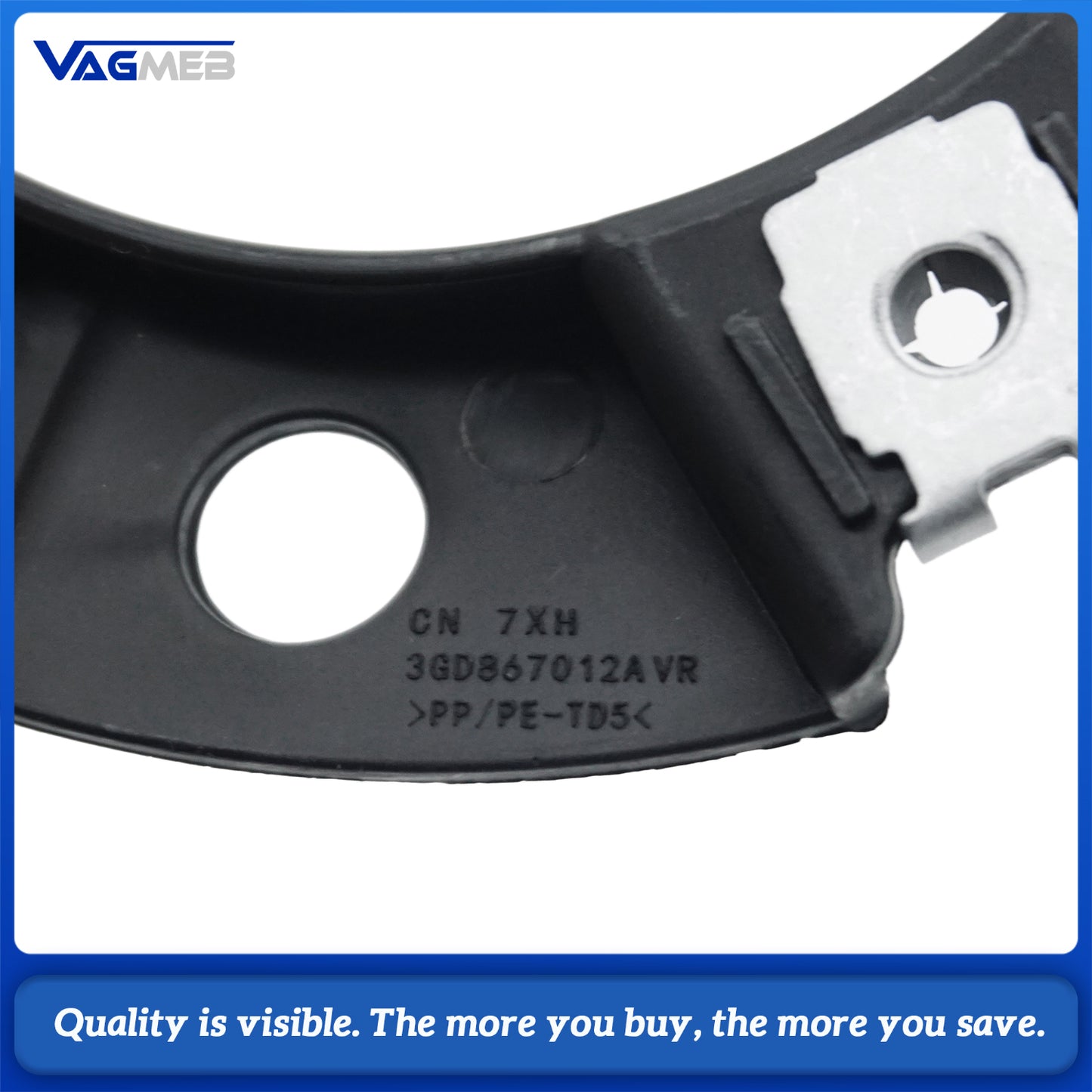 Front Door Mid Range Horn Bracket For VW Passat B8 Front Door Midrange Speaker Mounting Gasket Fixed Bracket 3GD 867 011A 012A