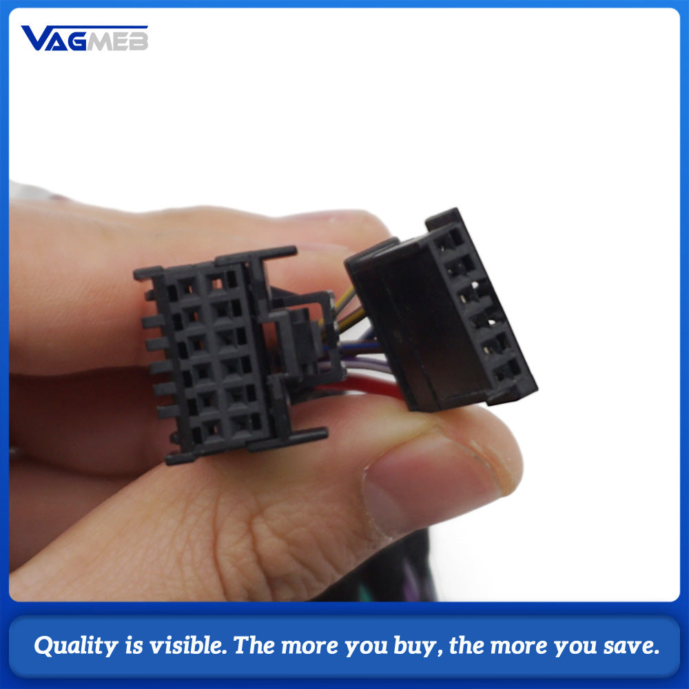 Halogen update to LED light harness for Audi A3 roof LED light harness upgrade for interior ceiling light harness