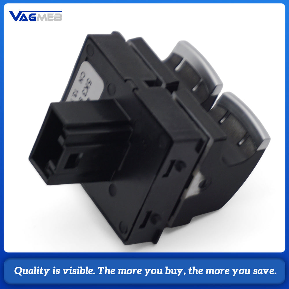 Window Control Switch Button For VW Eos Golf MK5 MK6 GTI 2 Door Scirocco Tiguan Polo 5K3 959 857 587C