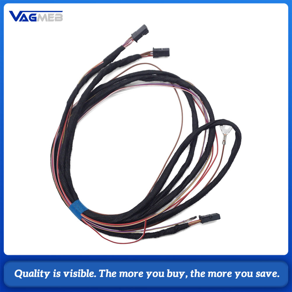 For Skoda Superb MK3 3V 2019 MQB 7‑Light Multi‑Color Ambient Light Wiring Harness, Car Interior Atmosphere Lamp Cable Harness Upgrade Accessory