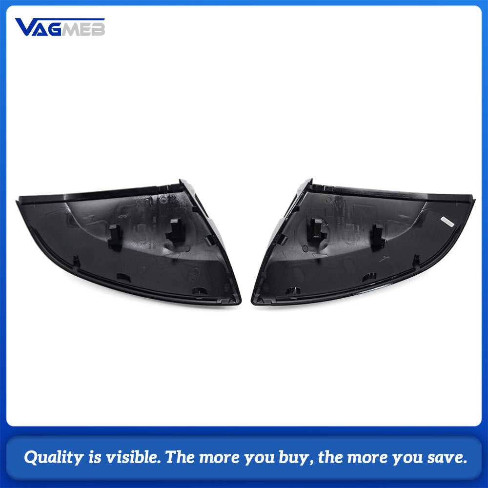 Car Rearview Mirror Housing For Audi Q5L FY 2018-2026 Lane Change Assist Blind Spot Detection Mirror Cap 80D 857 527A 80D 857 528A