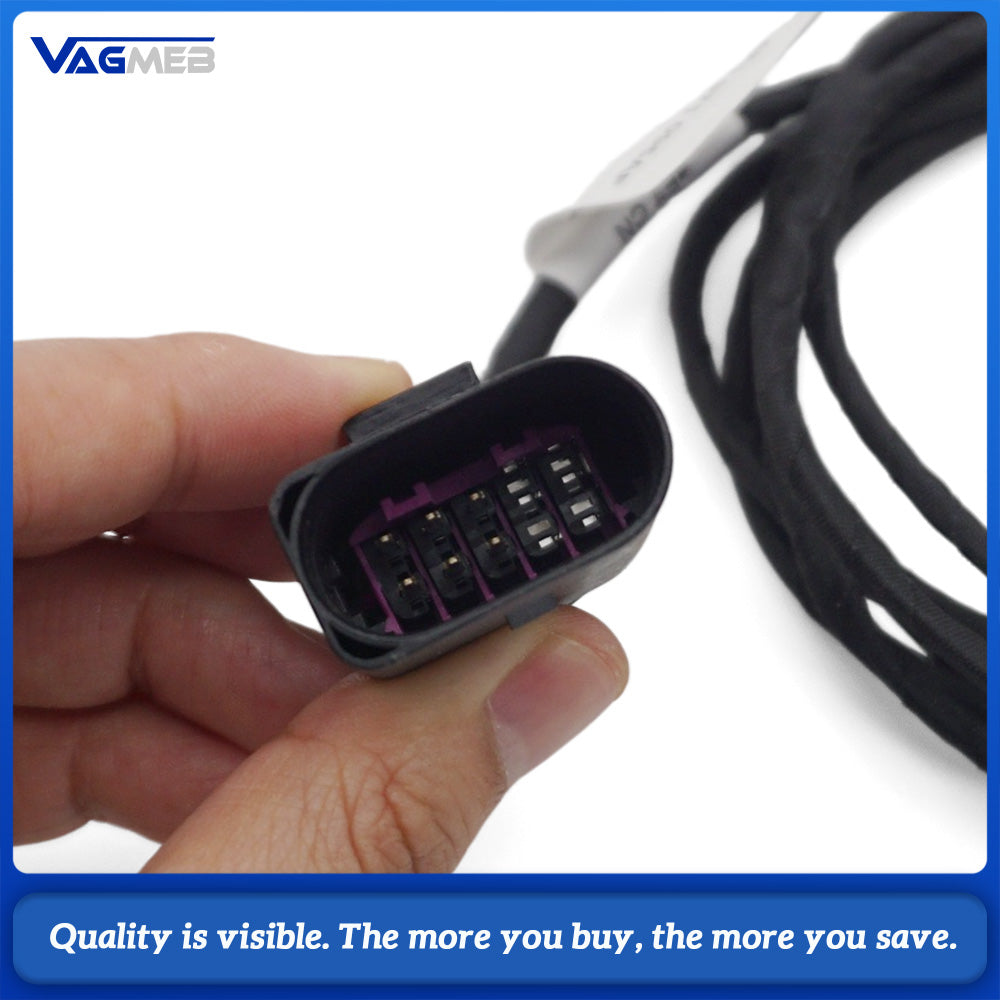 4F1 971 095 AF Front bumper plug parking sensor wiring harness For a6 c6 2009-2011