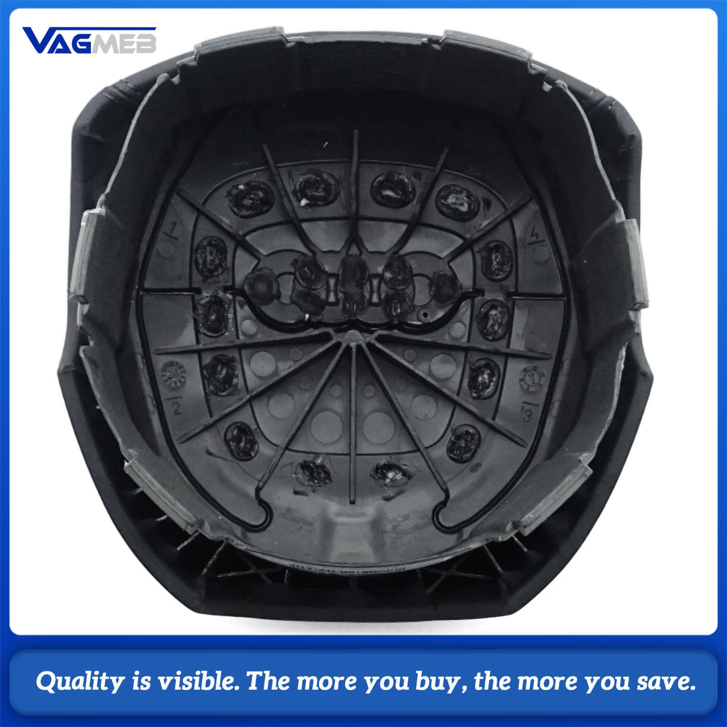 Steering wheel airbag cover multifunction steering wheel For Audi A4B7