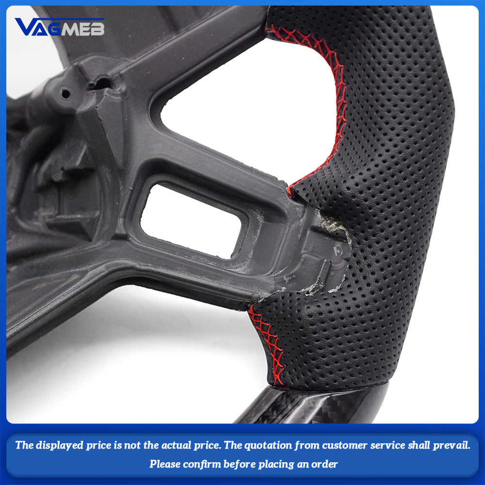 Racing Car Auto Parts Carbon Fiber Steering Wheel For LandRover Defender Full