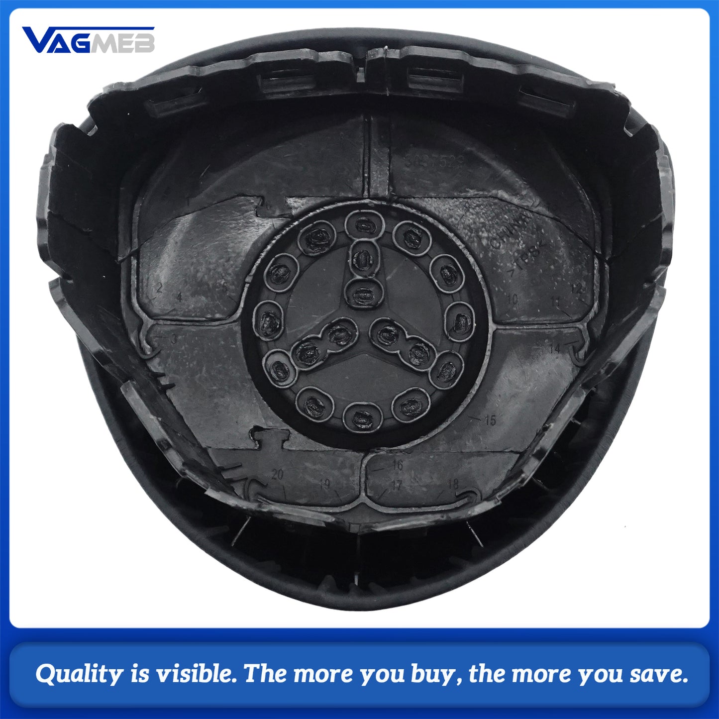 Steering wheel airbag cover multifunction steering wheel For Mercedes-Benz W447