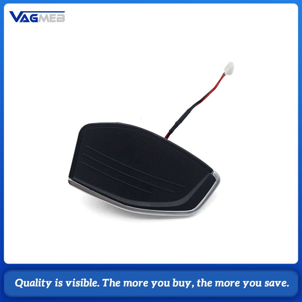 For Audi Q3 Q5 Silver Electroplated Steering Wheel Paddle Shifters