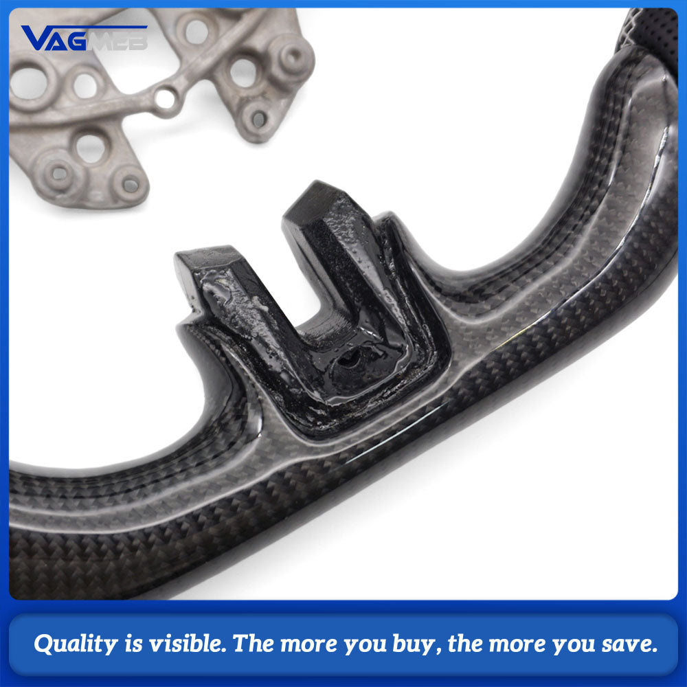 Carbon Fiber Steering Wheel for Ford Mustang 2015~2017