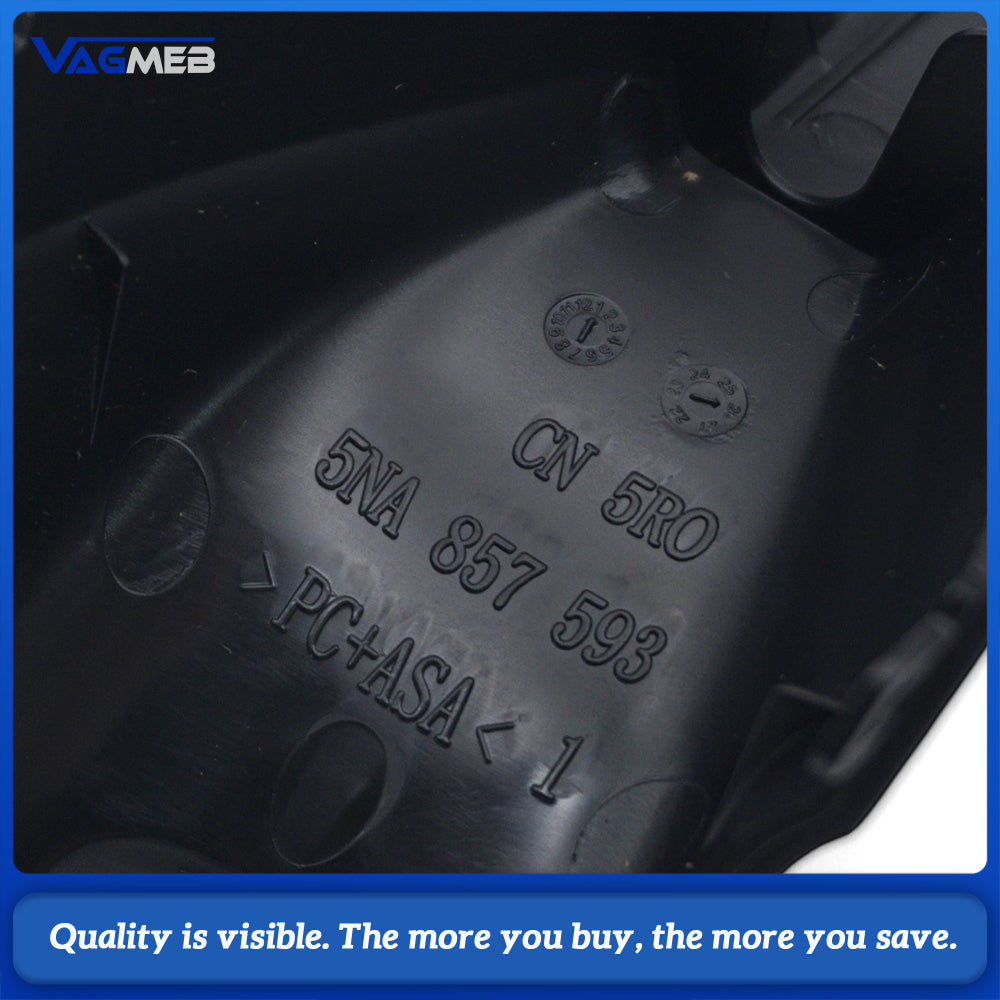 For VW Tiguan MK2 Interior Rear View Mirror Cover 5NA8575939B9 Car Inner Rearview Mirror Protective Housing Trim Replacement Part