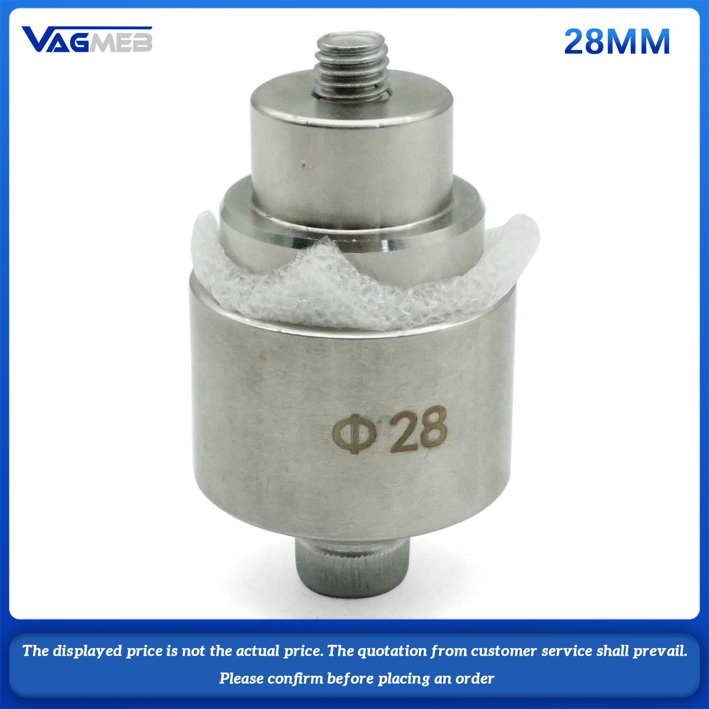 For VW Audi Compact Thin Profile 28mm Manual Radar Accessory Holes