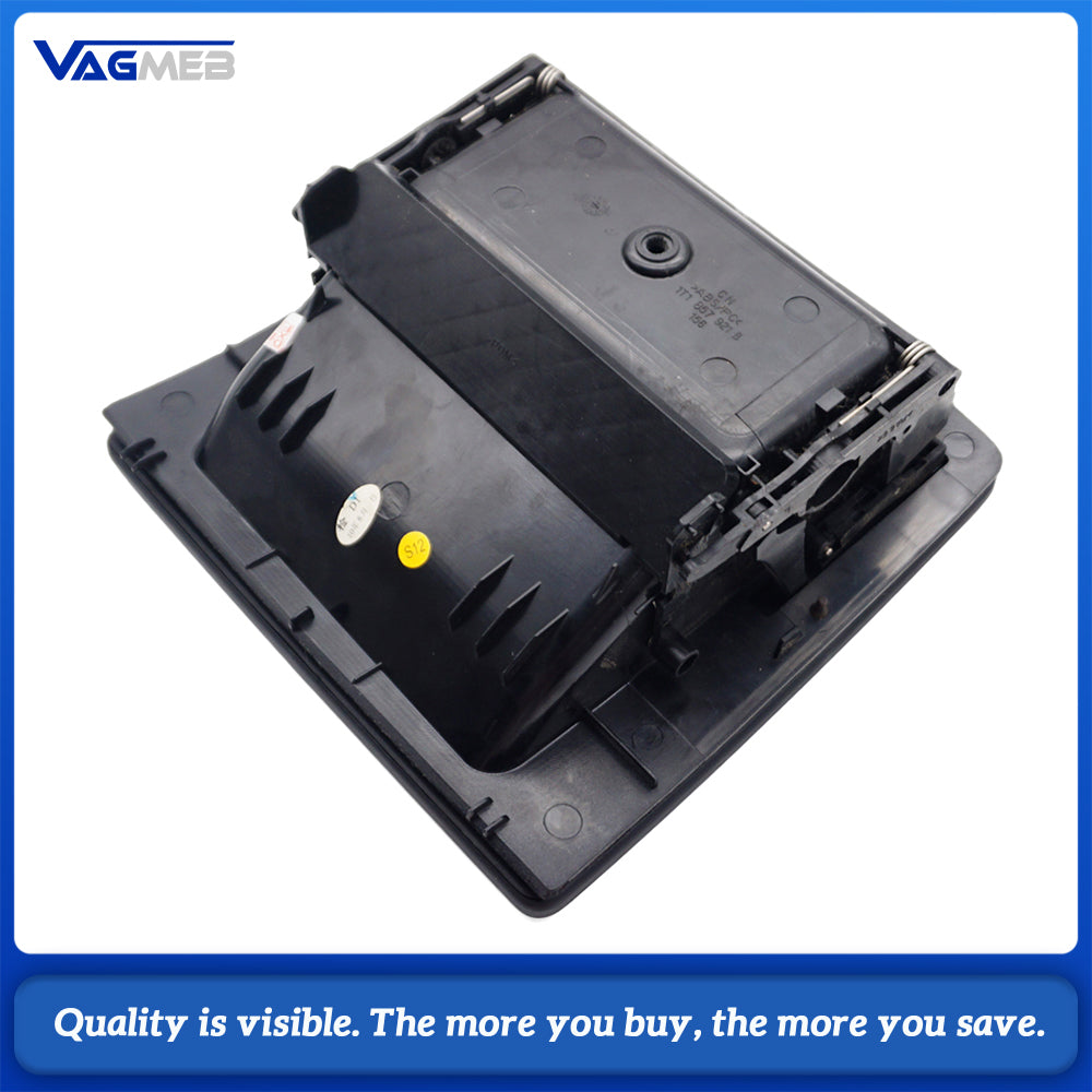1T1857921B For VW Touran 2003 2004 2005 2006 2008 LHD Front Central Console Dashboard Black Box Storage Holder Tray Cover Lid