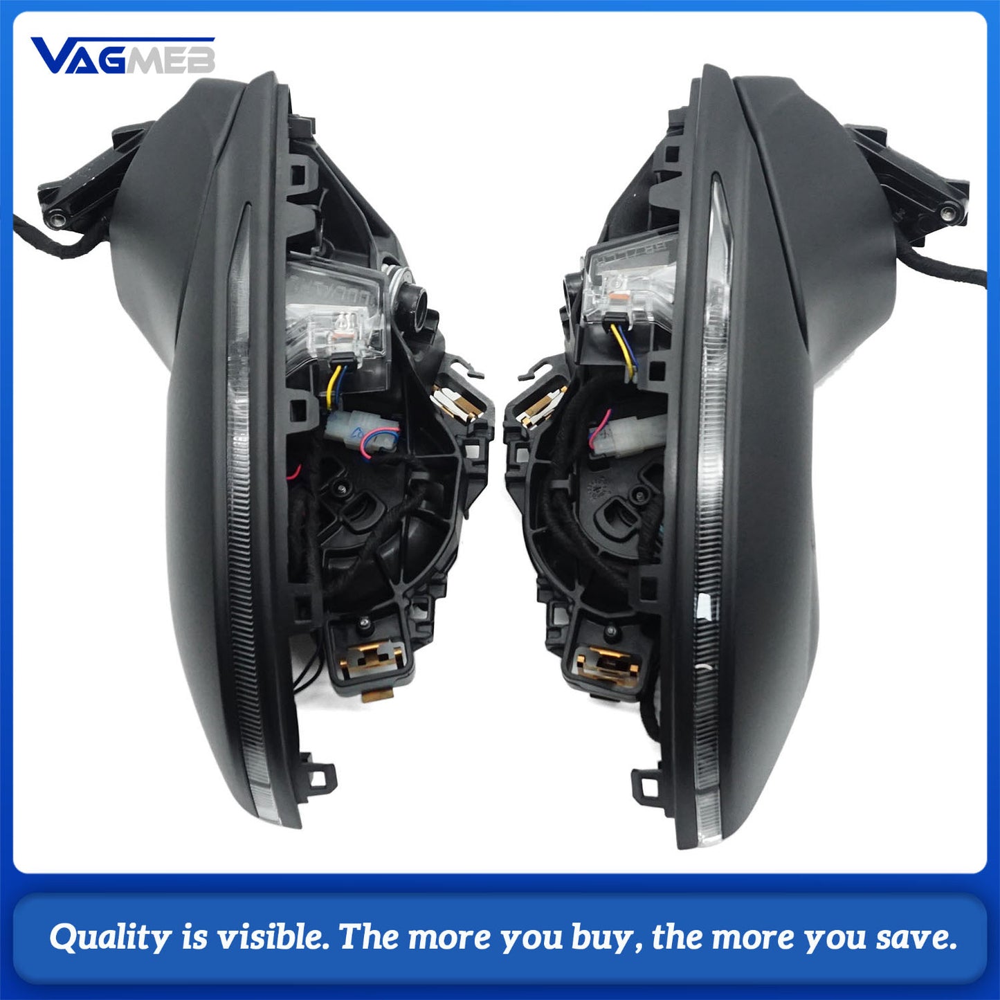 Electric Folding Rearview Mirror Applicable For Audi A6C8 Electric Folding Rearview Mirror