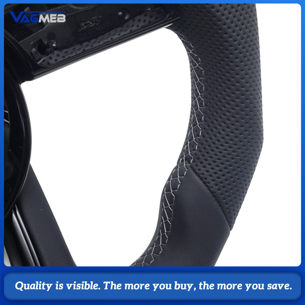 Sports Style Car Steering Wheel Suitable For Audi A4 B9  Leather Steering Wheel Car Accessories