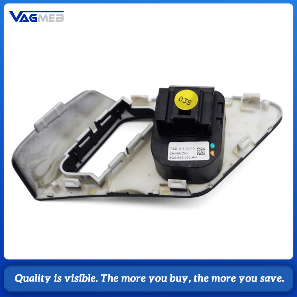 Rearview Adjustment Control Switch Button Knob For VW Golf 5G0 959 565 AH