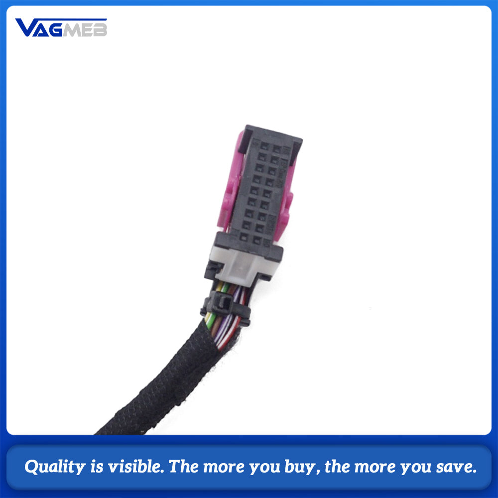 PQ To MQB PDC Parking Assist Adapter Harness 3‑Pin To 2‑Pin For VW Skoda Park Distance Control Module Retrofit