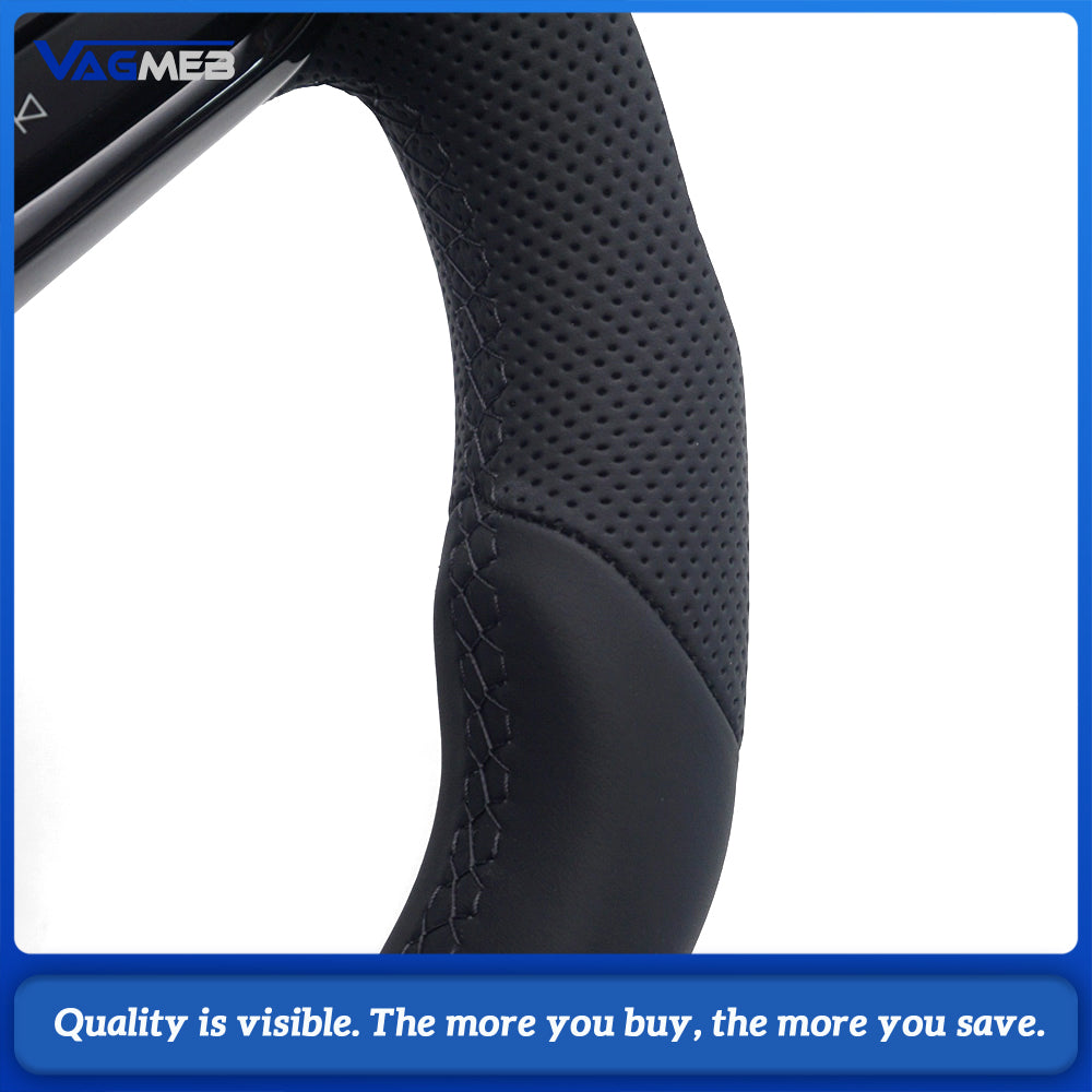 Steering Wheel For VW Golf 6 7 GTI R RS S-Line GTD Passat B8 B7 B6 MK7.5 MK4 VW Polo MK7 MK6 MK5 Sport Steering Wheel