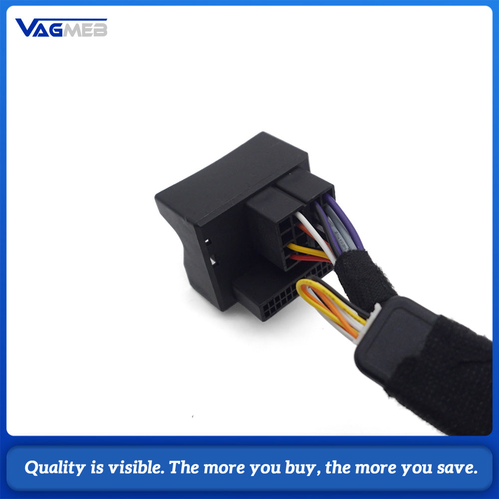 Multifunction Steering Wheel Button Control Simulator Adapter for VW Golf 5 6 Jetta MK5 Touran Caddy MIB RCD330 RCD510 RCD360