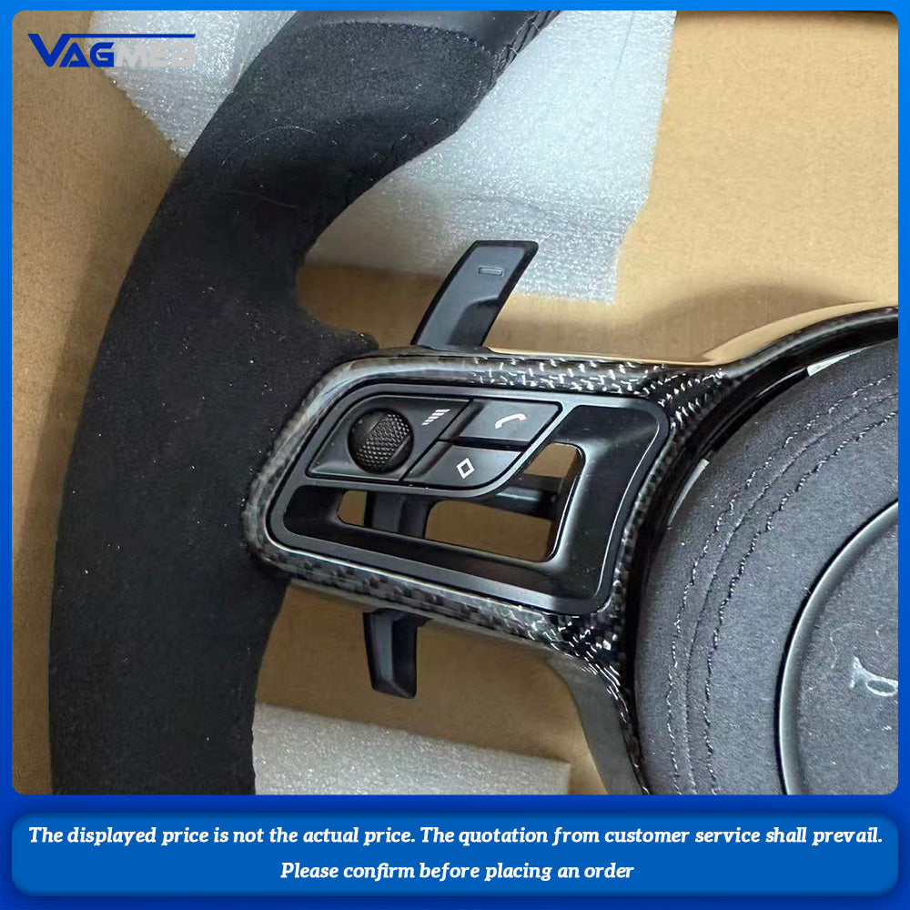 Steering Wheel For Porsche Cayenne Macan Boxster Cayman Taycan 718 911