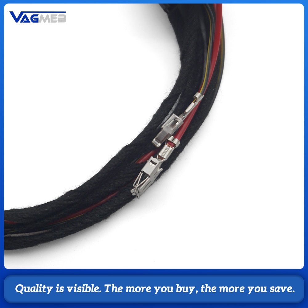 For Audi A3 Front Dome Light Upgrade Cable Loom For OEM LED Roof Lamp Without Rear Lamp Extension