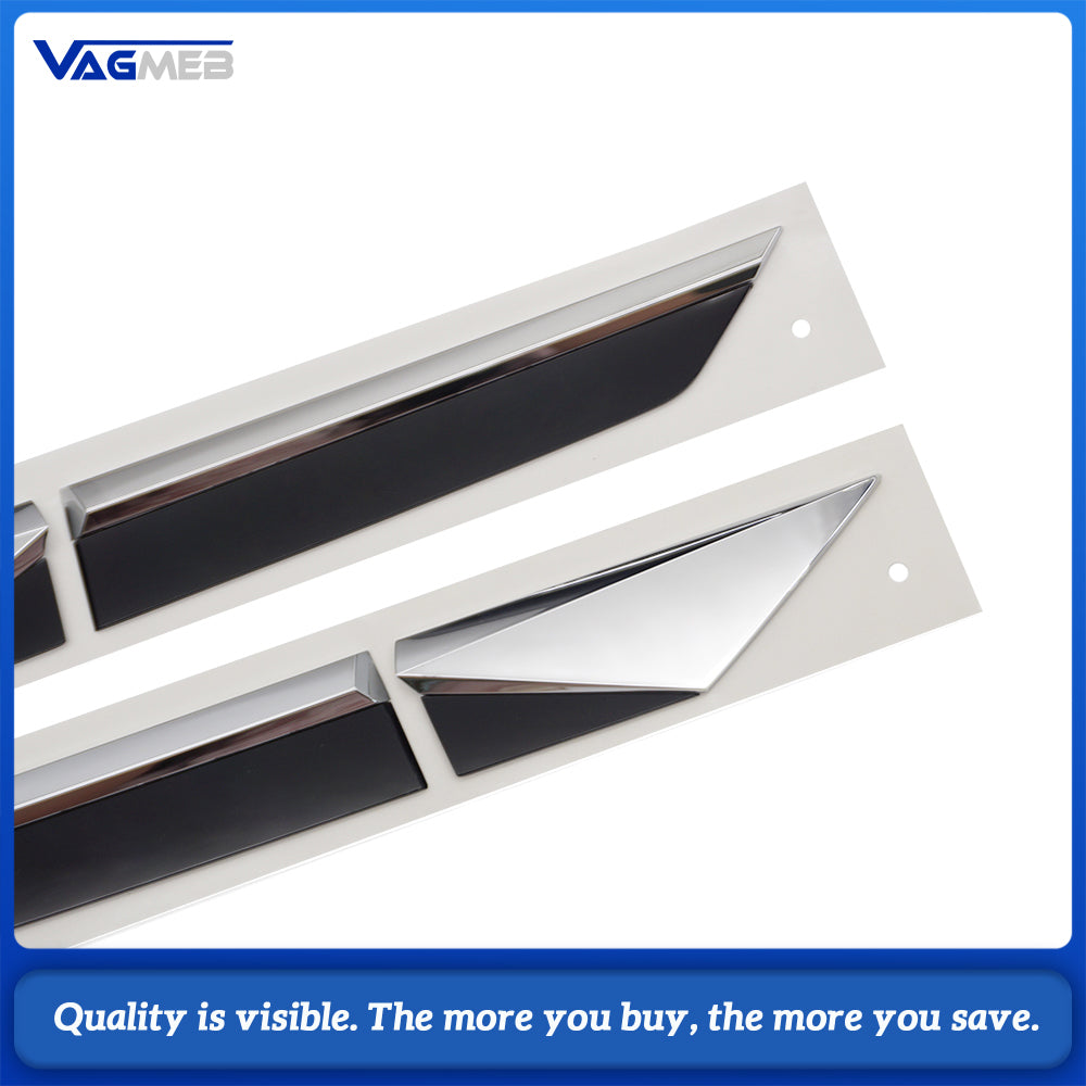 3VD 853 431 432 Side Fender Car Emblem, High Quality Chrome Finish