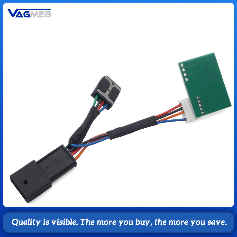For Audi A3 A4 A5 A6 A7 Steering Wheel Decoder Simulator, Old Car Upgrade New Steering Wheel CAN Bus Decoder Module Car Modification Accessory