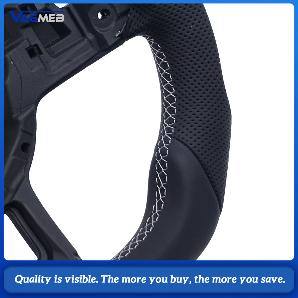 Alcantara leather steering wheel suitable for VW Golf MK7 7.5 GTI GTD GTE R Polo GTI Tiguan MK2 Passat B8 Sport steering wheel