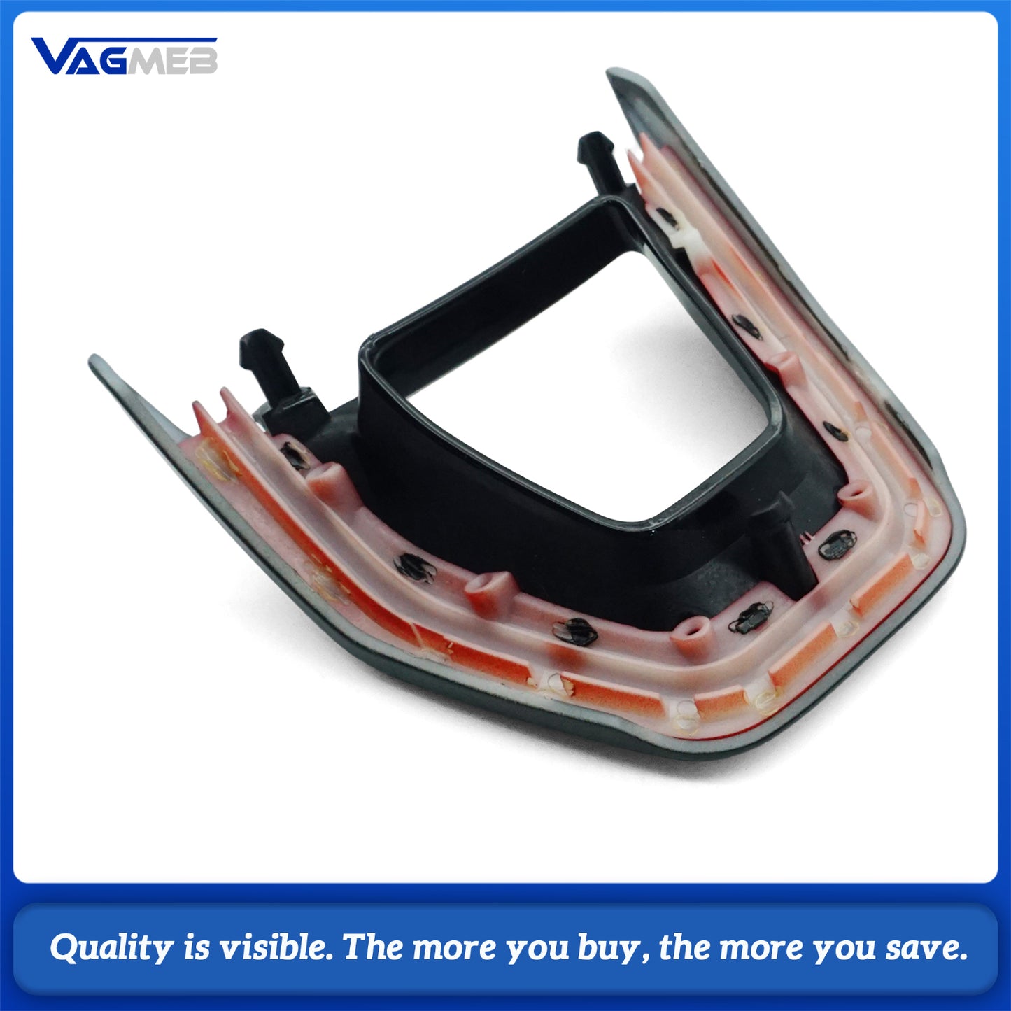 For Audi A6C8 steering wheel S logo
