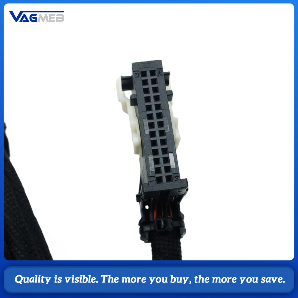 For VW Tiguan MK2 AD1 8K PDC OPS Parking Sensor Wiring Harness Cable Loom Upgrade Kit Front Rear Bumper Wire For VW Park Pilot Retrofit