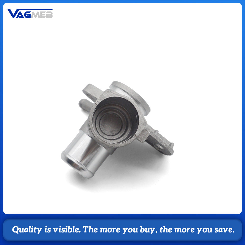 06J 121 132F EA888 Aluminum Water Coolant Hose Connector Flange For VW Golf 6 MK6 GTI Passat B7 CC For Audi A3 Q3 TT 06J121132F