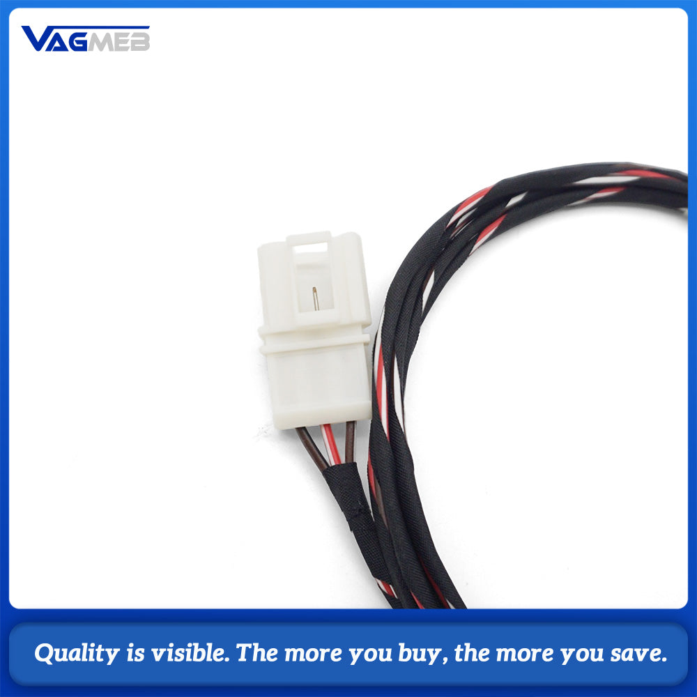 Cigarette Lighter Wiring Harness OE 1J0919307, Fit for VW Polo Bora Golf Passat B5, 12V Cigarette Lighter Assembly Cable Plug, Direct Replacement