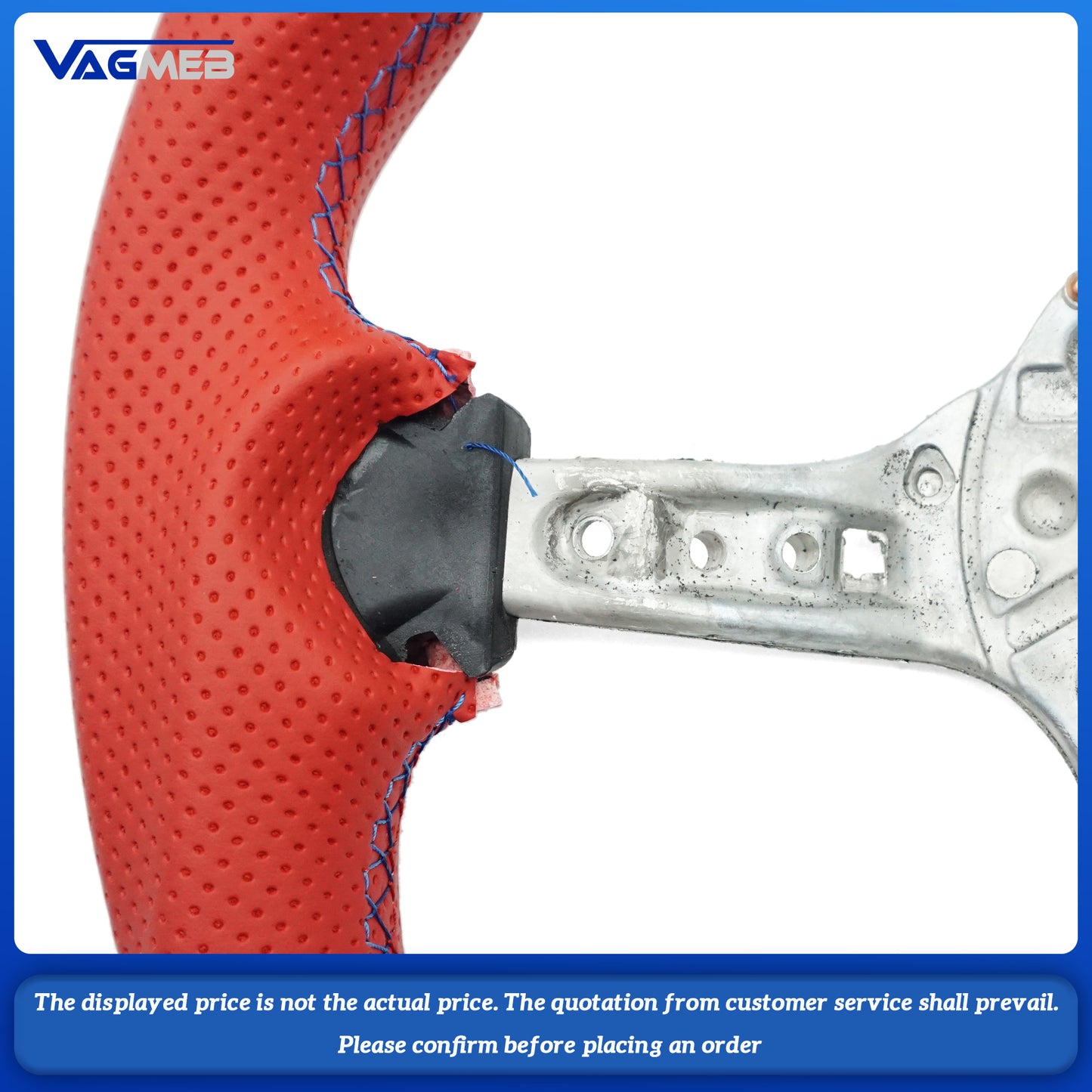 Bare disk Leather Steering Wheel Grip design For BMW F30 F20 F22 F23 F33 F34 F48 X5 F15 X1 X3 F25 M3 F80 E90 E70 E84 M Serie