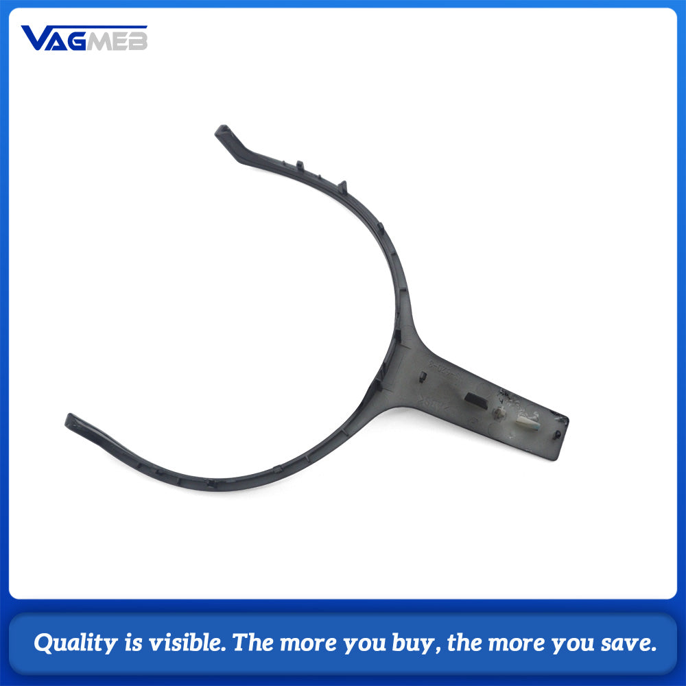 Steering wheel trim strips available in a variety of styles for BMW F-series steering wheels