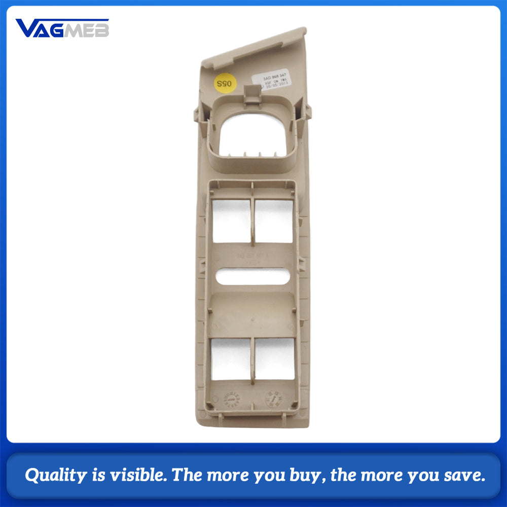 For VW Passat B7 Main drive lift switch frame beige 3AD 868 347