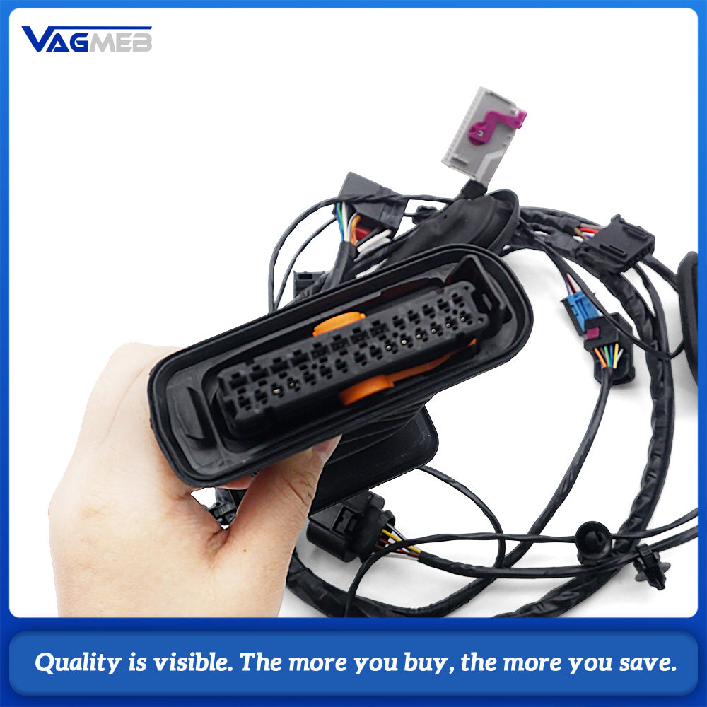 Car Front Left Driver Side Door Wiring Harness Compatible With For VW Jetta MK5 OE 1K5 971 120S Replacement Cable Loom