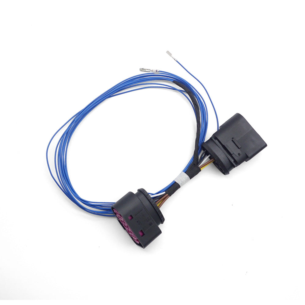 Halogen To HID Xenon Headlight Retrofit Wiring Harness Fit for VW Polo 6R, Headlamp Adapter Cable For Halogen Upgrade To Bi-Xenon Projector Headlights, Plug & Play