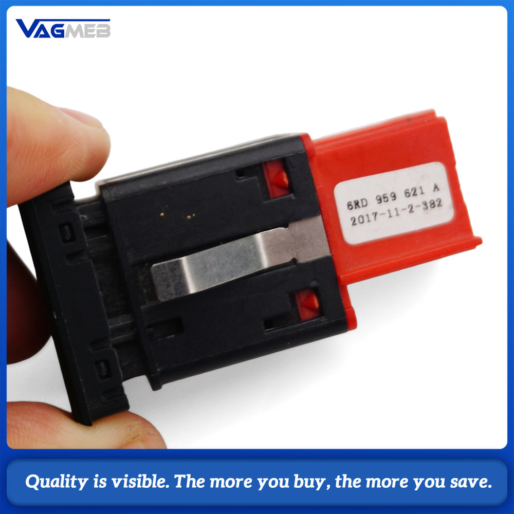 For VW POLO Rear windshield defrost switch Rear window heating switch 6RD 959 621 A