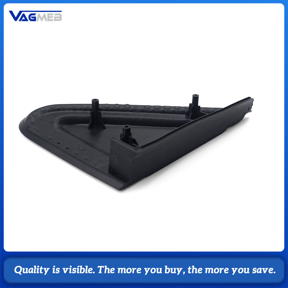 1pc/1Pair Rearview Mirror Cover Exterior Wing Triangle Rear View Mirror Trim 6Q0853273A 6Q0853274A For VW Polo 4 9N3 2006-2010