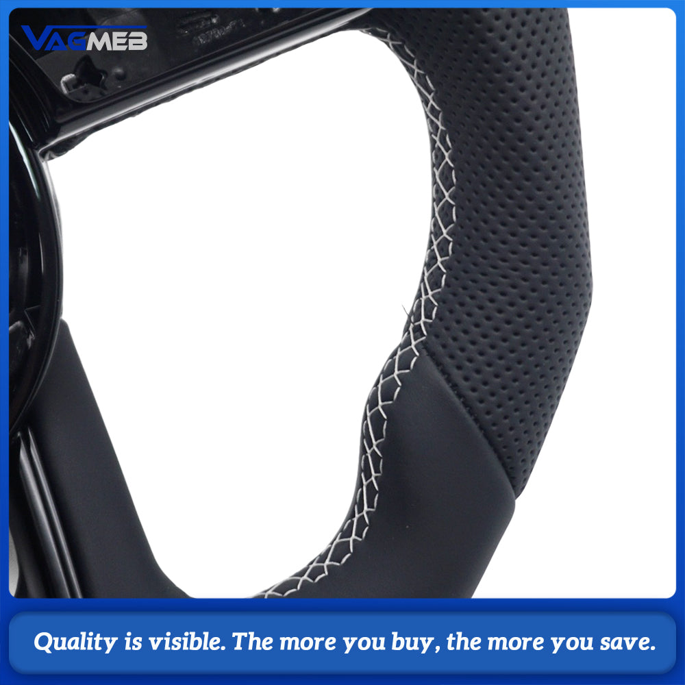 Sports Style Car Steering Wheel Suitable For Audi A4 B9  Leather Steering Wheel Car Accessories