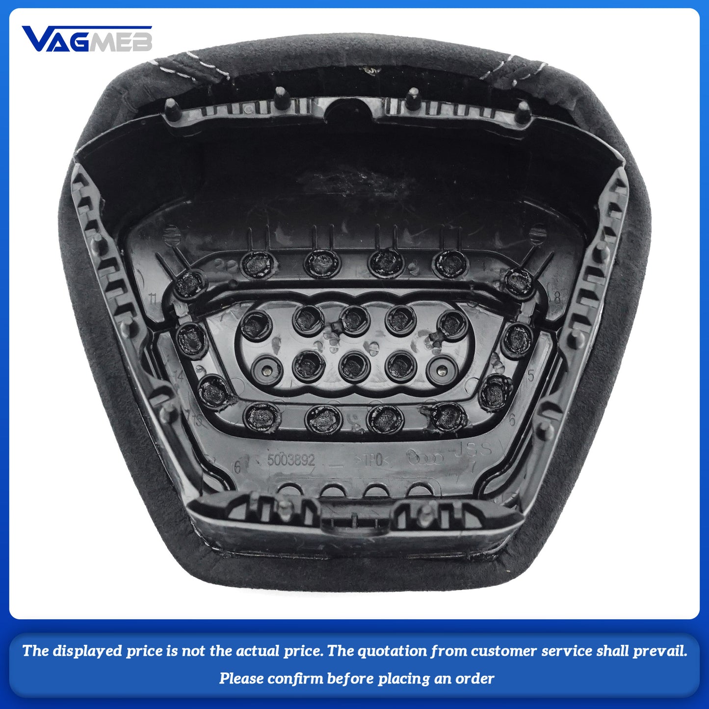 Steering wheel airbag cover multifunction steering wheel For Audi A6C8