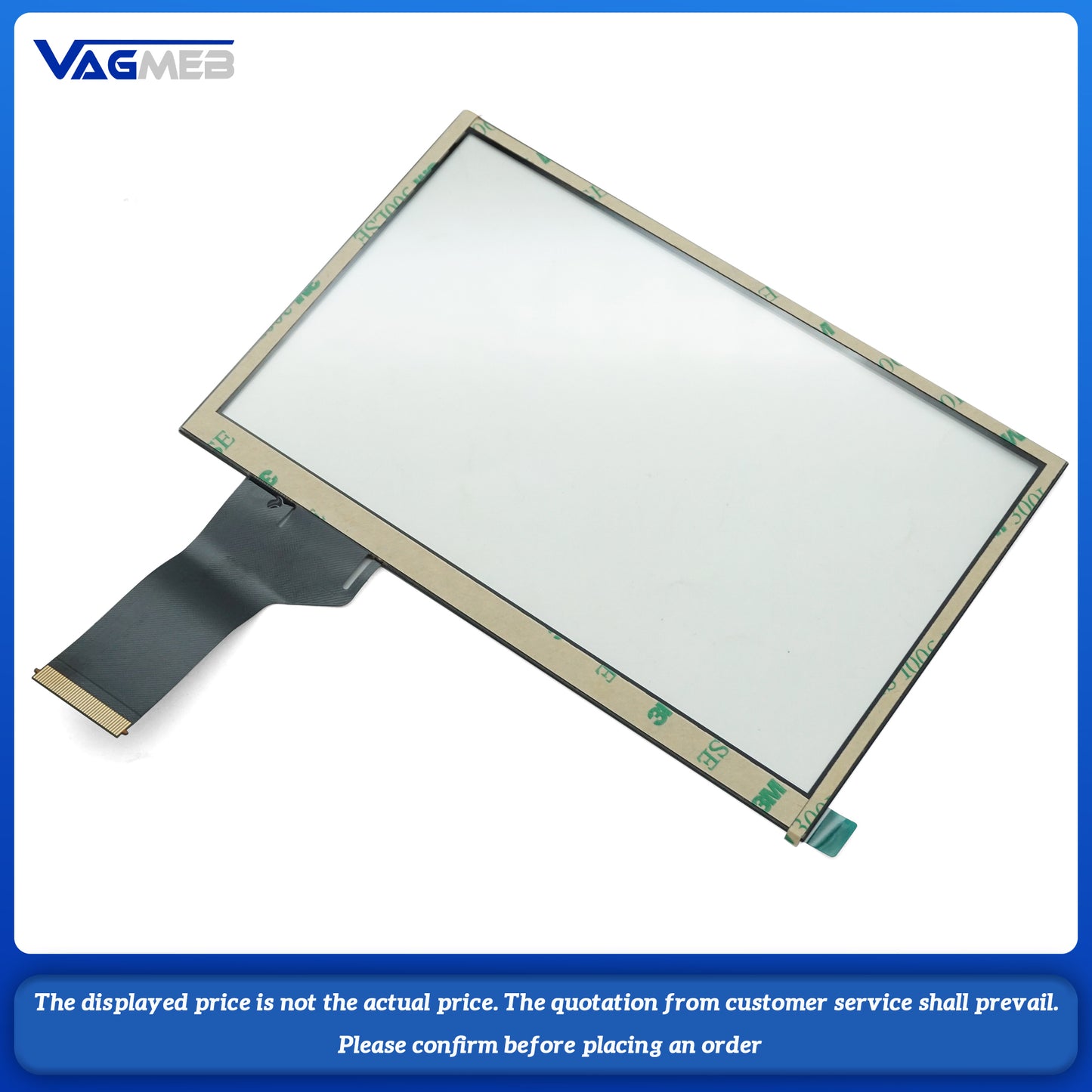 For VW MIB2 MIB STD2 radio multimedia Navi 6.5-inch touchscreen