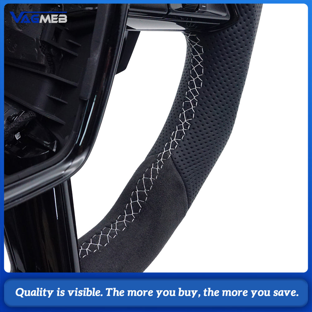 Blackened steering wheel suitable for Audi A6 C8 A7 steering wheel