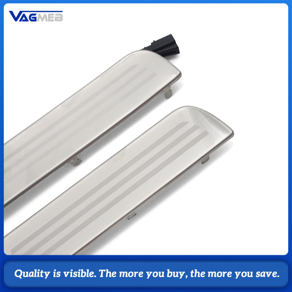 Car LED Door Sill Welcome Light Illuminated Scuff Plate Lamp Replacement Part 35D947415 35D947416 35D947417 35D947418 For VW CC