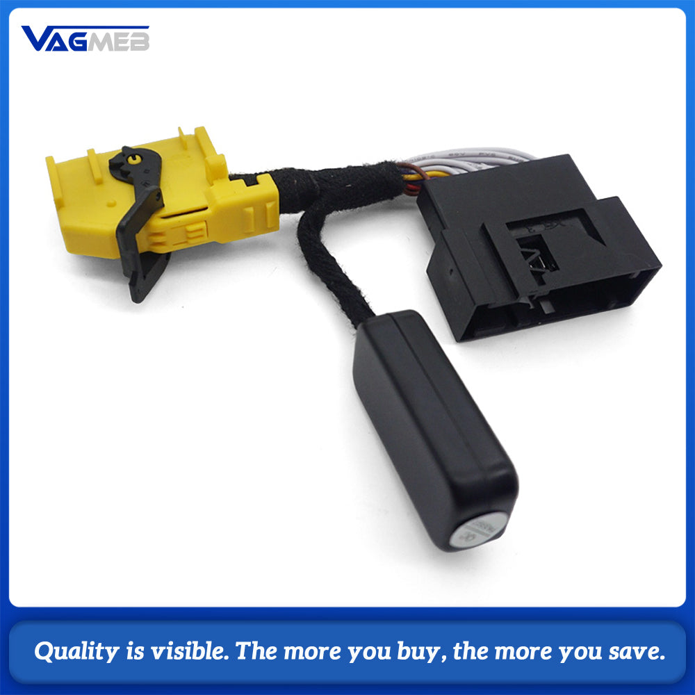 MQB 360 Surround View Camera CAN Bus Decoder Adapter Wiring Harness Module For VW Audi Skoda MQB Platform Panoramic Parking Assist Retrofit