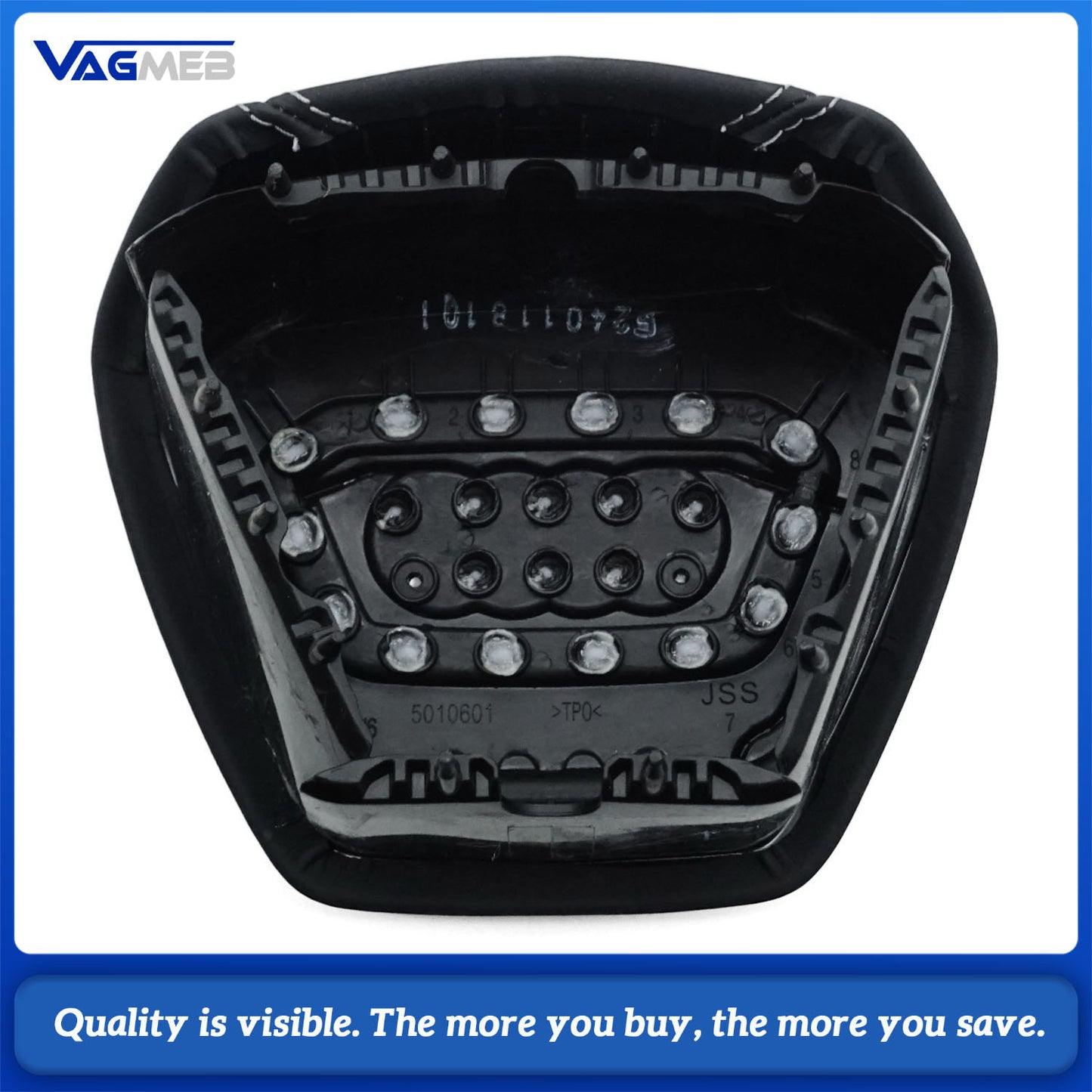 Steering wheel airbag cover multifunction steering wheel For Audi A6C8