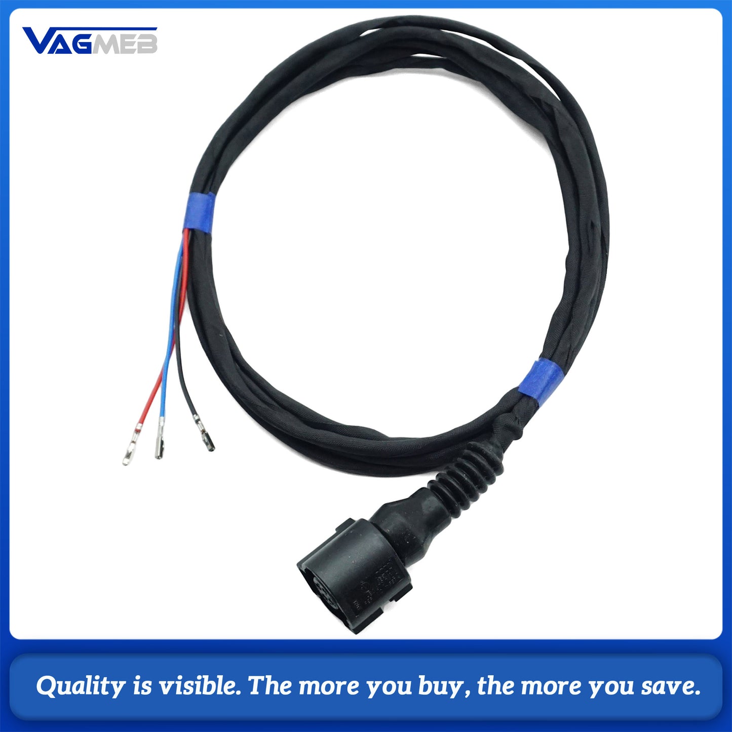 AFS Headlights Range Leveling Sensor connecting line  Adapter cable for Jetta MK6 Golf 67 Tiguan MK1MK2 Passat B6B7B8 CC