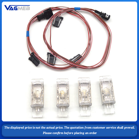 7L0 947 415 For VW Golf MK6 Passat B6 Jetta Caddy CC Variant Polo Tiguan Sharan Scirocco Car Interior Footwell Foot Halogen Light